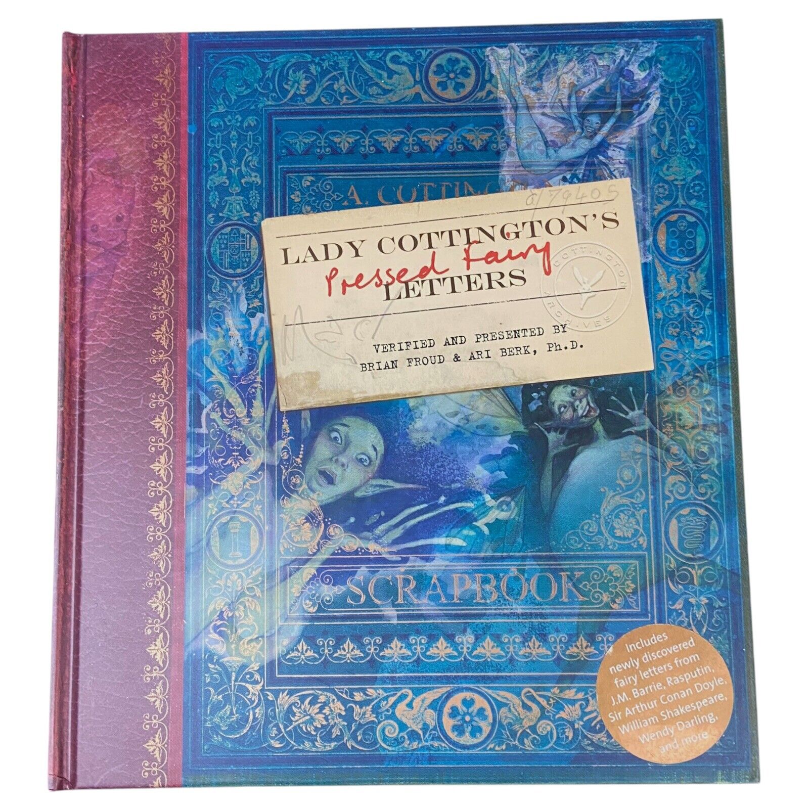 FIRST PRINTING Lady Cottington's Pressed Fairy Letters Ari Berk Hardcover 2005