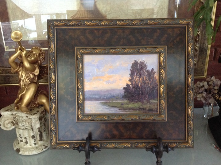 Beautiful Painting by Artist Brigitte Curt Jewels of the Wetland Series