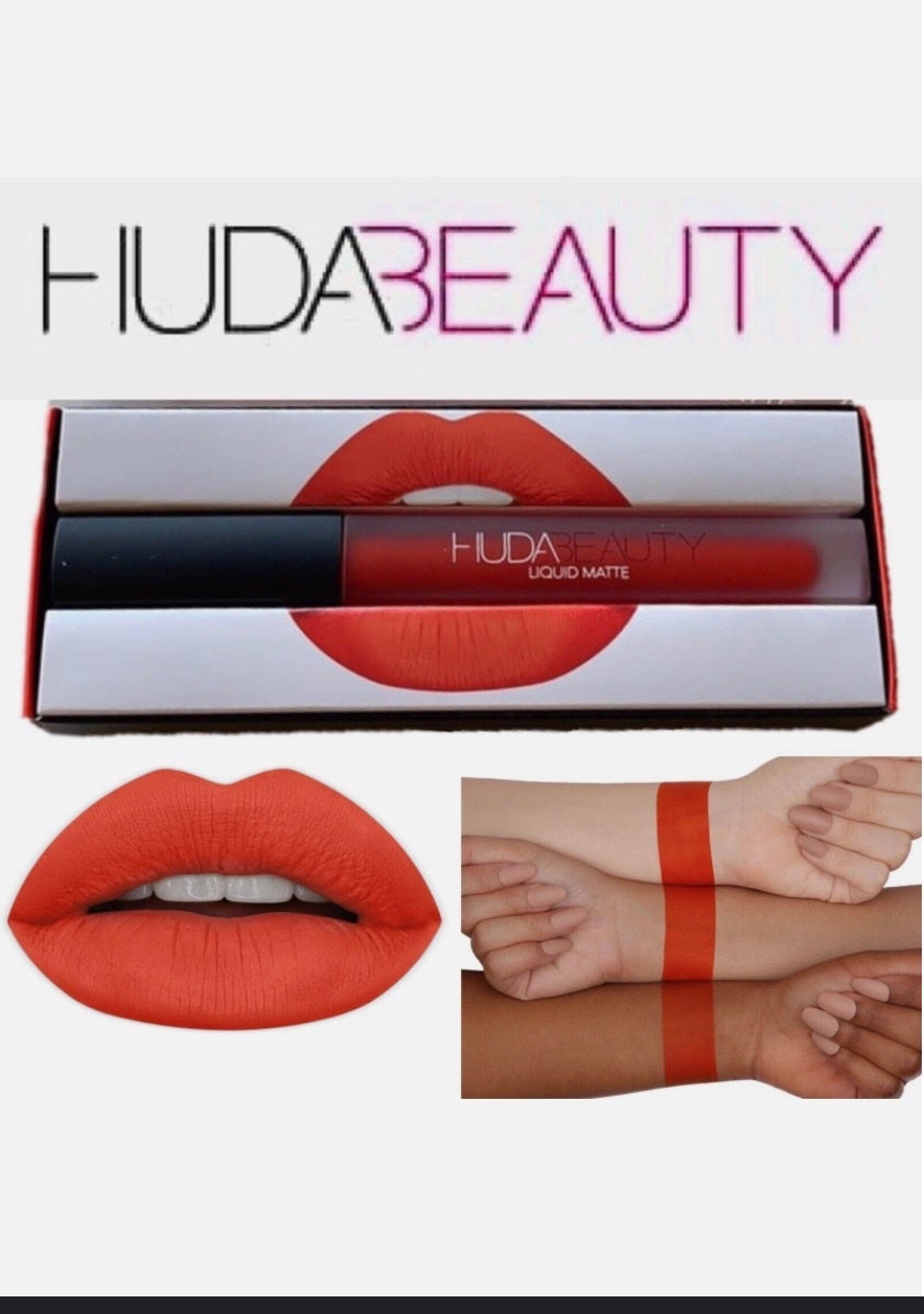 NIB Huda Beauty Alluring Liquid Lipstick