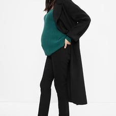 Maternity Inset Panel Vintage Slim Jeans with Washwell