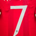 2021/22 Adidas Manchester United #7 RONALDO UCL Home Authentic Jersey Size XL