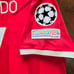 2021/22 Adidas Manchester United #7 RONALDO UCL Home Authentic Jersey Size XL