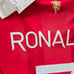 2021/22 Adidas Manchester United #7 RONALDO UCL Home Authentic Jersey Size XL