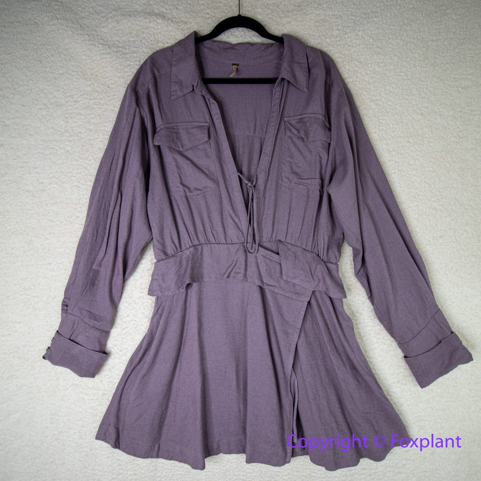 New! Free People maxwell mini dress, women size XL