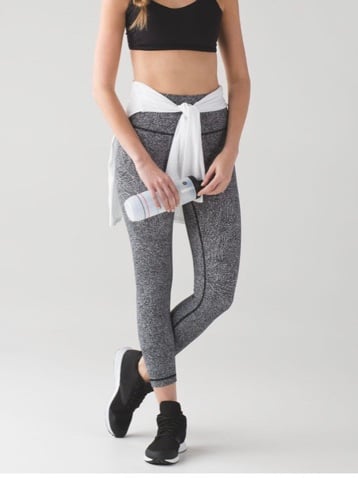 Lululemon High Times Pant Line Up White Black These high-rise, 7/8-length pants