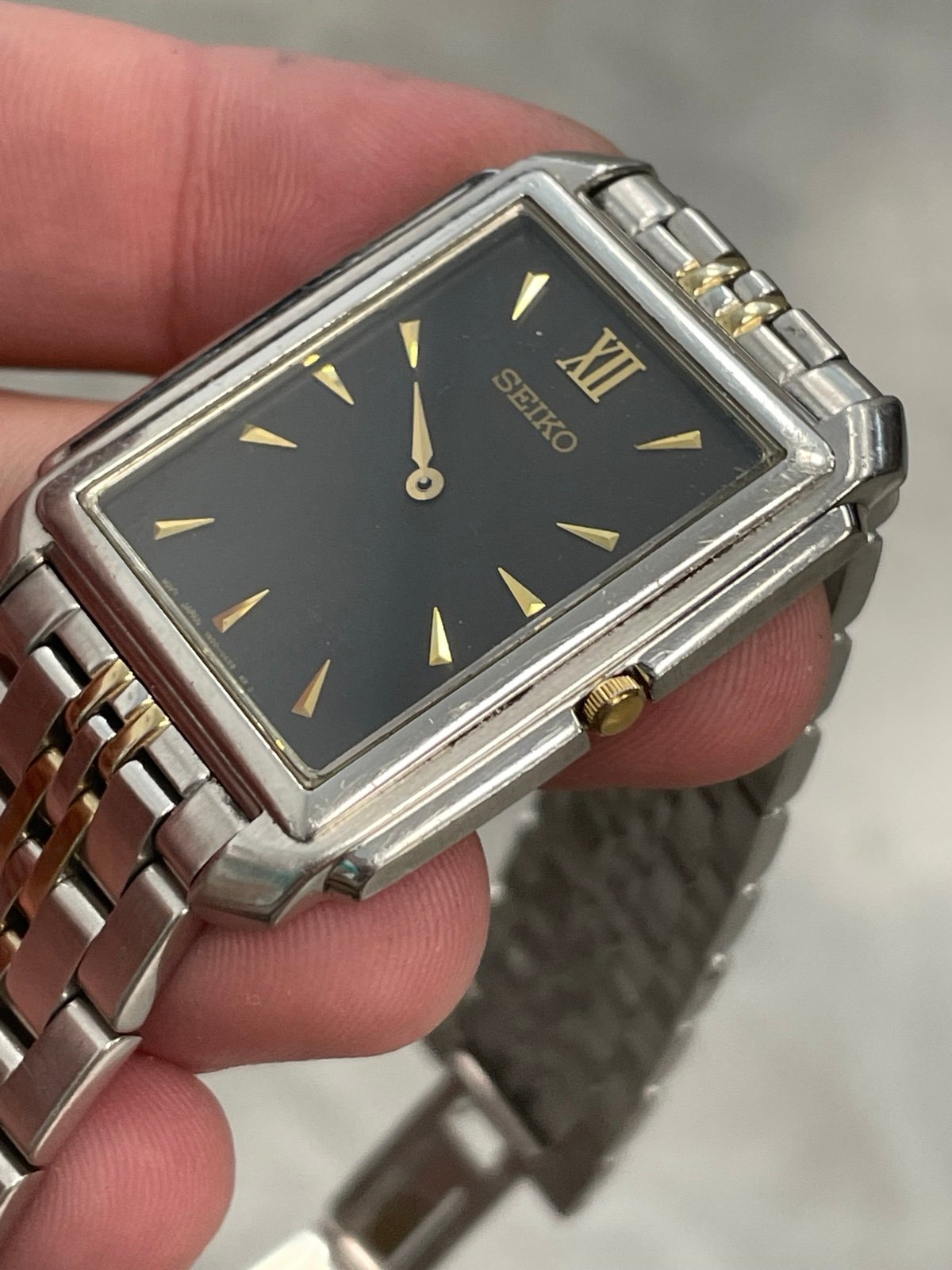 Seiko tank watch parts