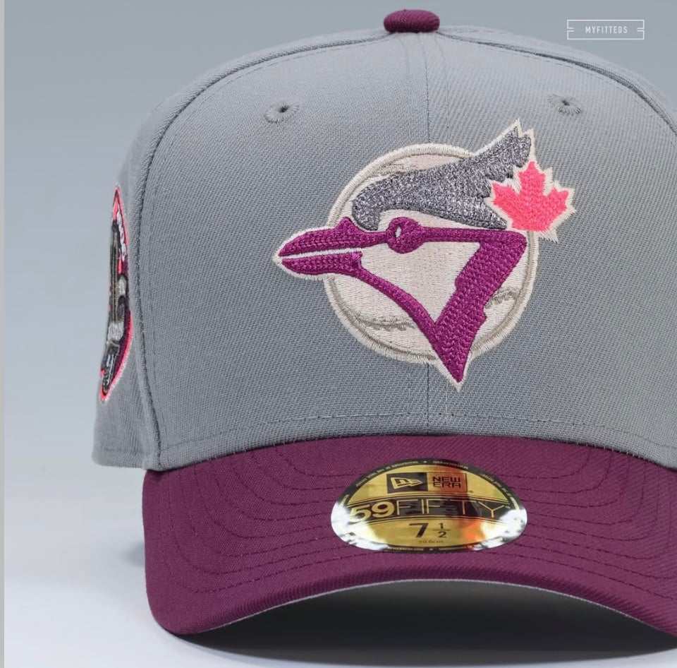 Myfitteds Toronto blue jays 30th anniversary phantom armor size 7 3/4 new era fi