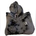 JEFFREE STAR Tie Dye Hoodie Sweatshirt Black Gray Women's 2XL