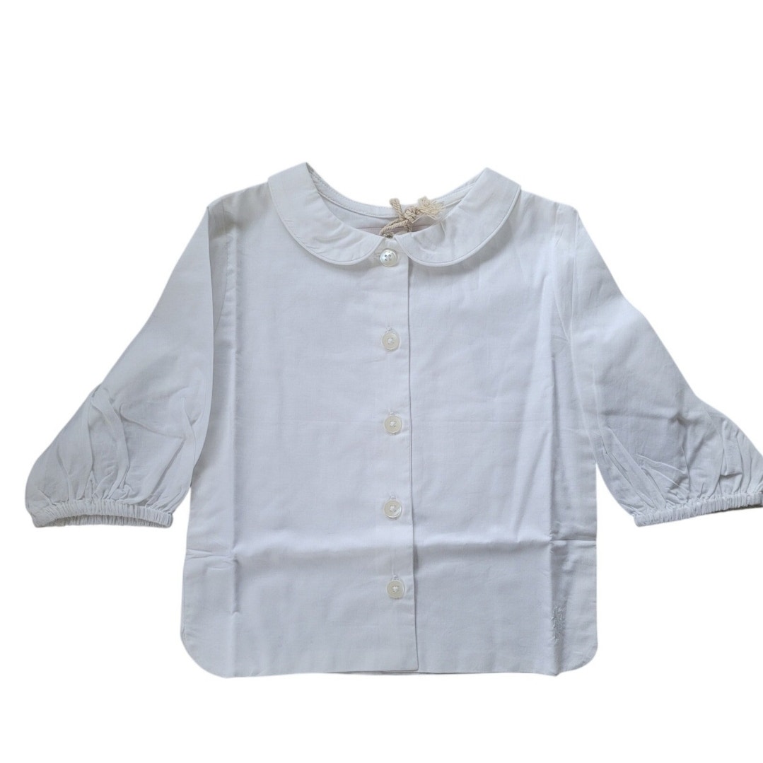 Well Dressed Wolf White Collared Shirt