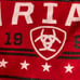 ARIAT Men Sweatshirt Hooded Hoodie Midweight Bright RED 93 Liberty on Back S