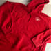 ARIAT Men Sweatshirt Hooded Hoodie Midweight Bright RED 93 Liberty on Back S