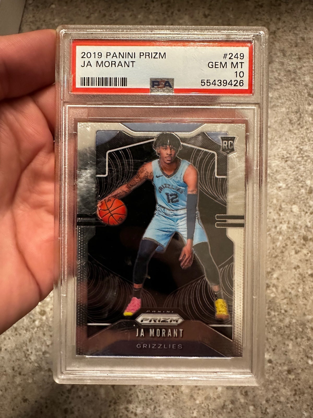 GEM MT 10 - 2019 Panini PRIZM - Ja Morant