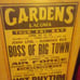 1944 Movie House Poster in Frame The Garden's AKA The Colonial Theater NH