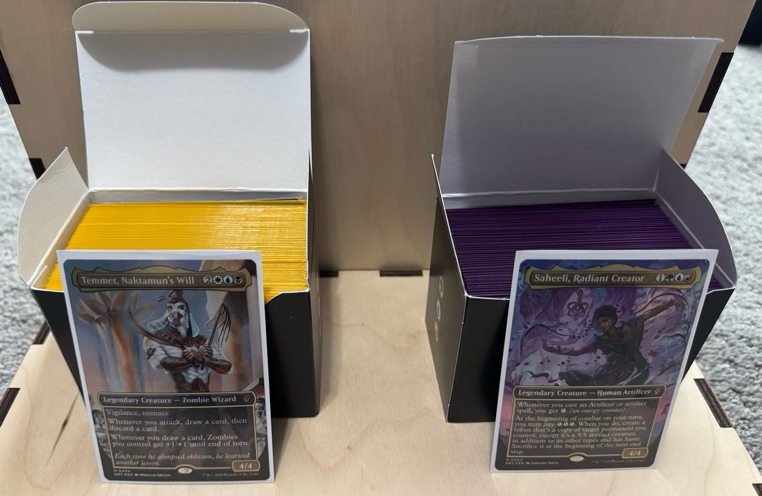 Magic The Gathering Aetherdrift Set of 2 Commander Decks