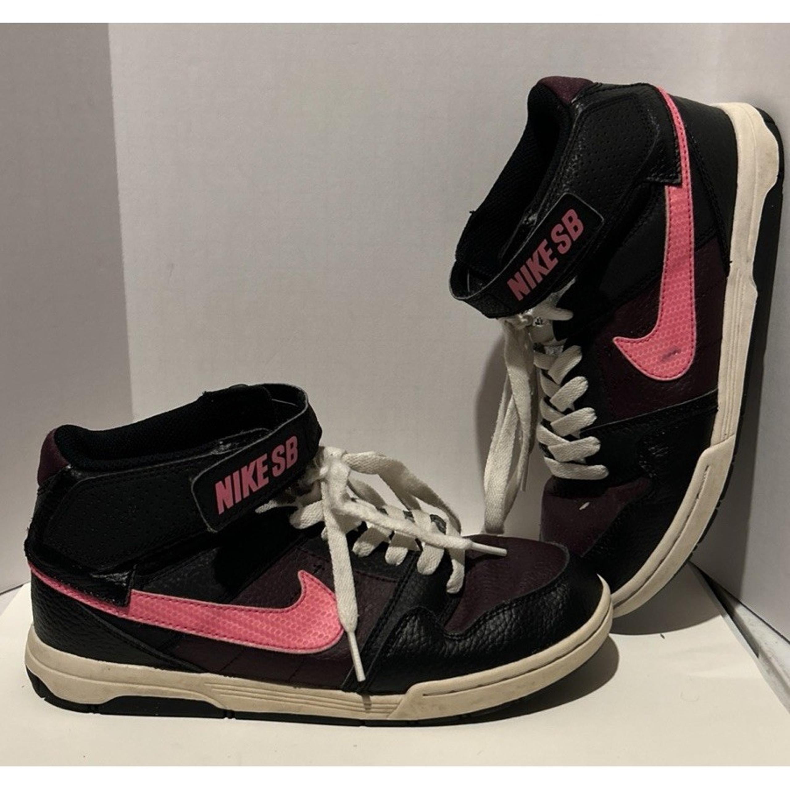 Nike SB Morgan Mid 2 JR B Shoes Pink Blast/Dark Gray 645025 060 Youth Size 5.5