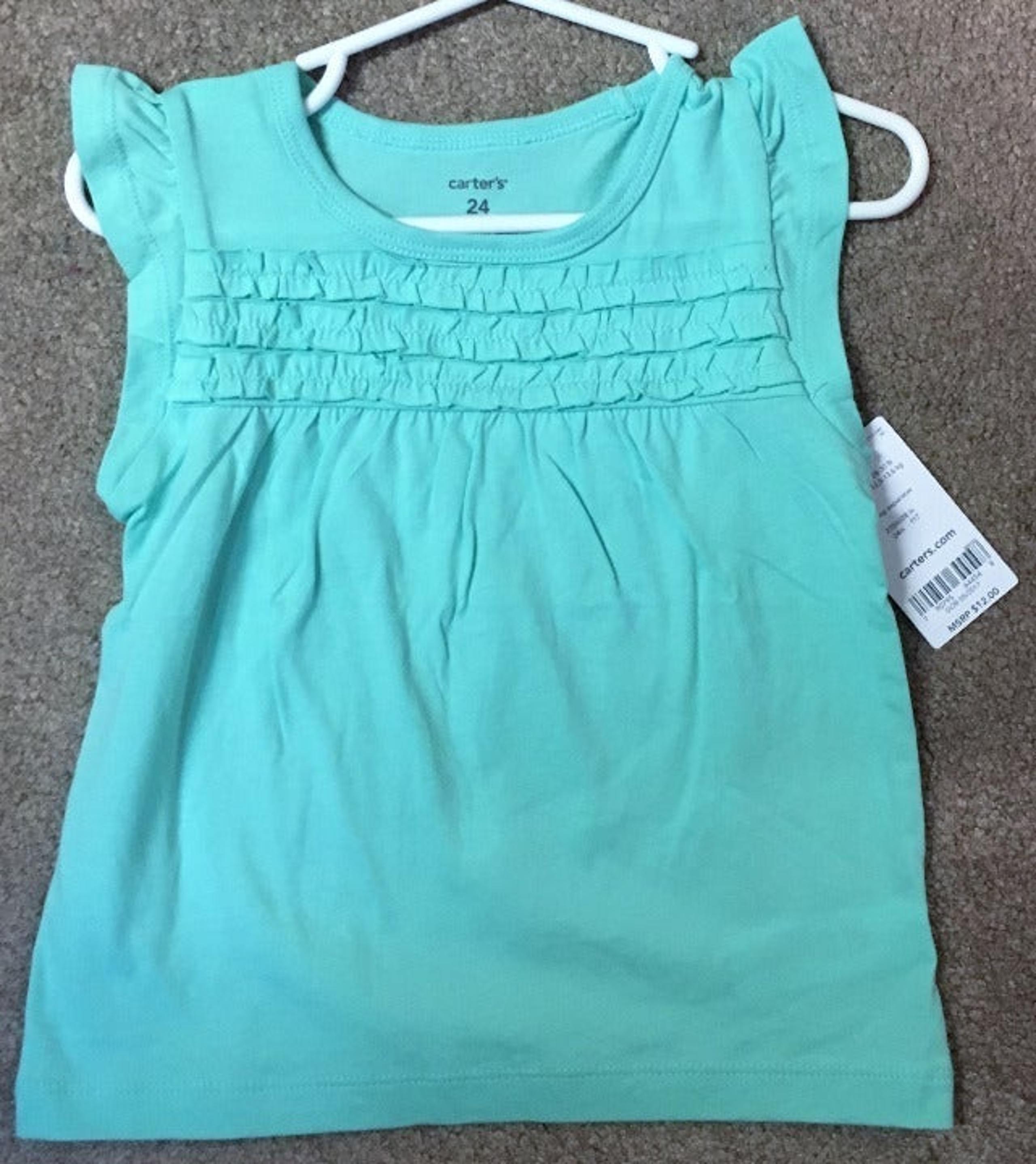Carter's aqua tank 24m NEW