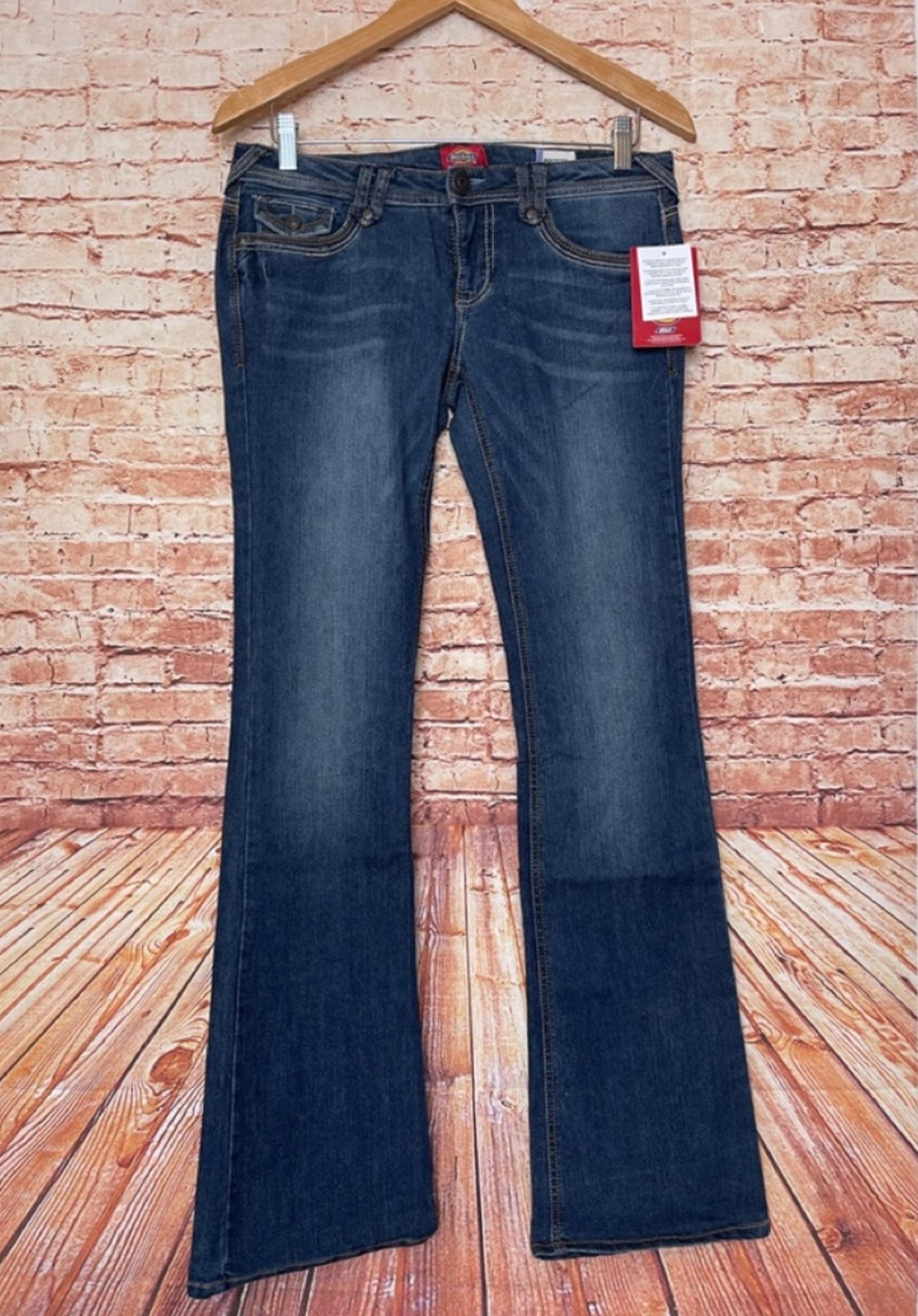 Dickies | Slim Bootcut Low Rise Blue Denim Jeans