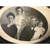 Antique Nathan M Stone Chicago Oval Metal Frame Family Photo Baby & Girl