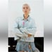 Zara TRF denim oversized jacket with pant style waist