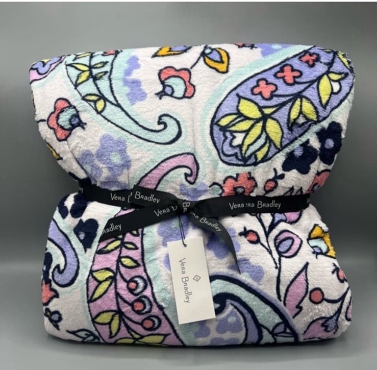 Vera Bradley Fleece Throws Mercari
