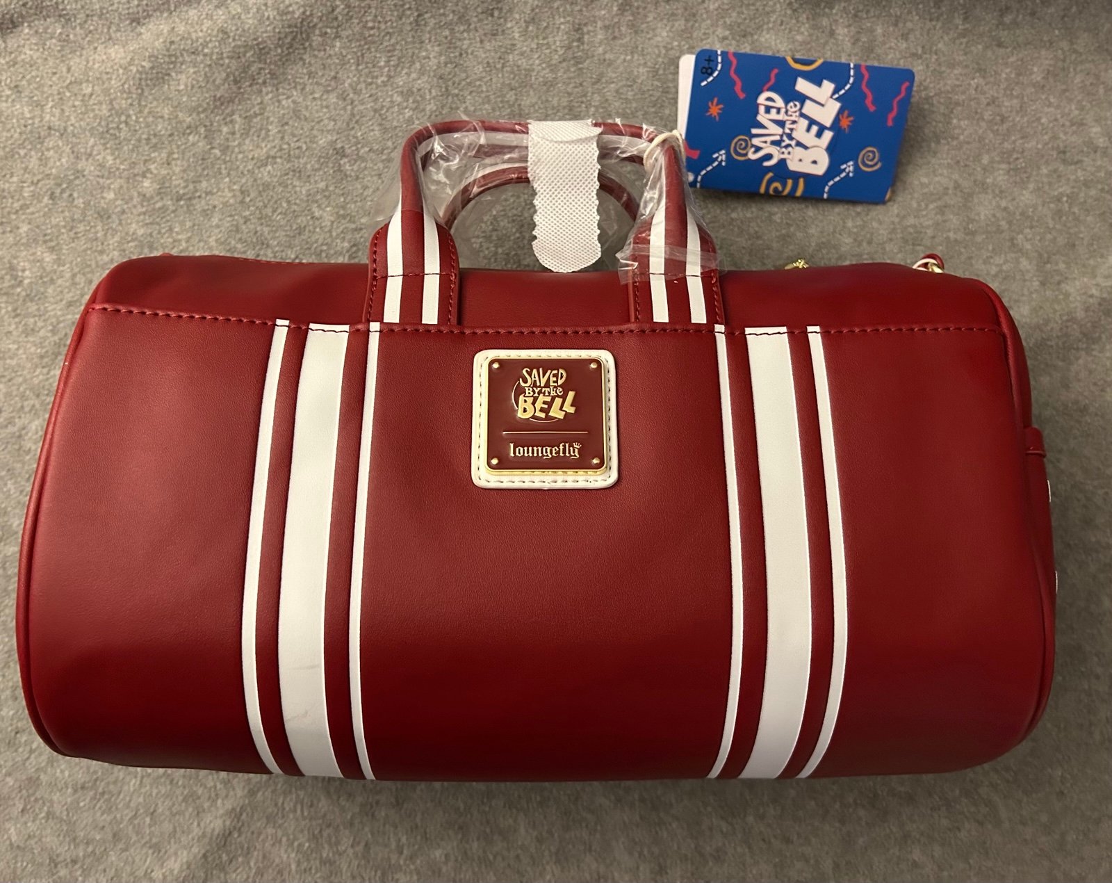 Loungefly Saved By the Bell Leather Duffle Bag