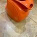Vintage Fiestaware Disc Pitcher Tangerine Orange Made In USA