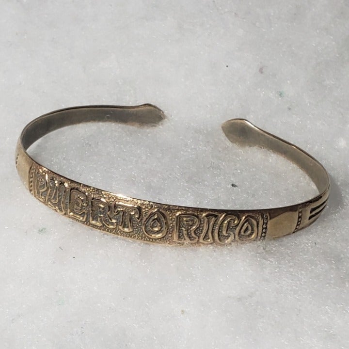 Puerto Rico Cuff Bracelet