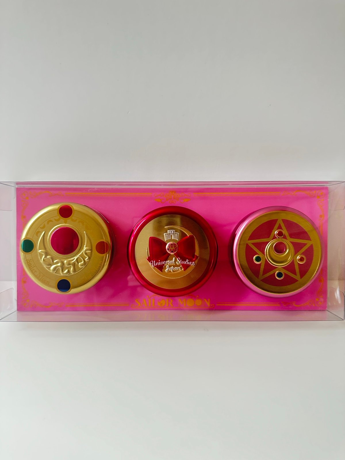 Sailor Moon USJ candy tins set of 3