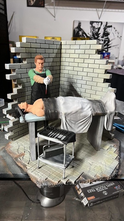 Dexter Fan Art Statue 1:6 Scale (Unpainted)