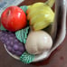 Vintage Swan Fruit Bowl