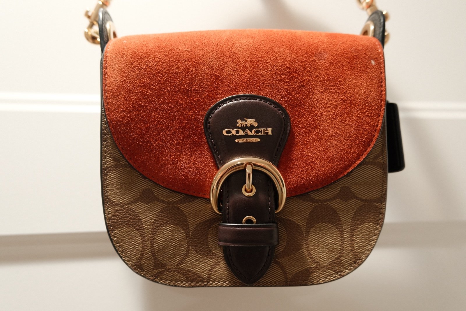 Coach Kleo Signature Crossbody Shoulder Bag C5692