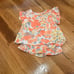 Tocoto vintage girls cotton short two piece