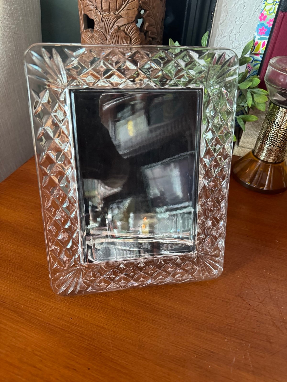 Waterford crystal Lismore picture frame