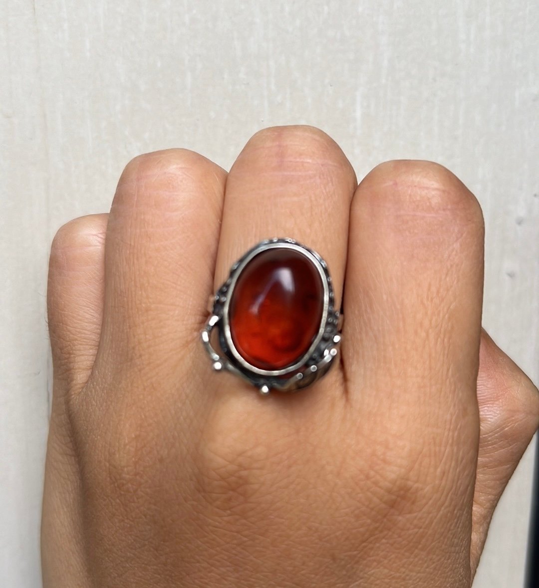 Vintage Amber ring