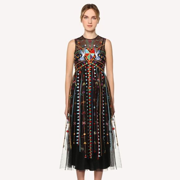 Nwt red Valentino love celebration dress