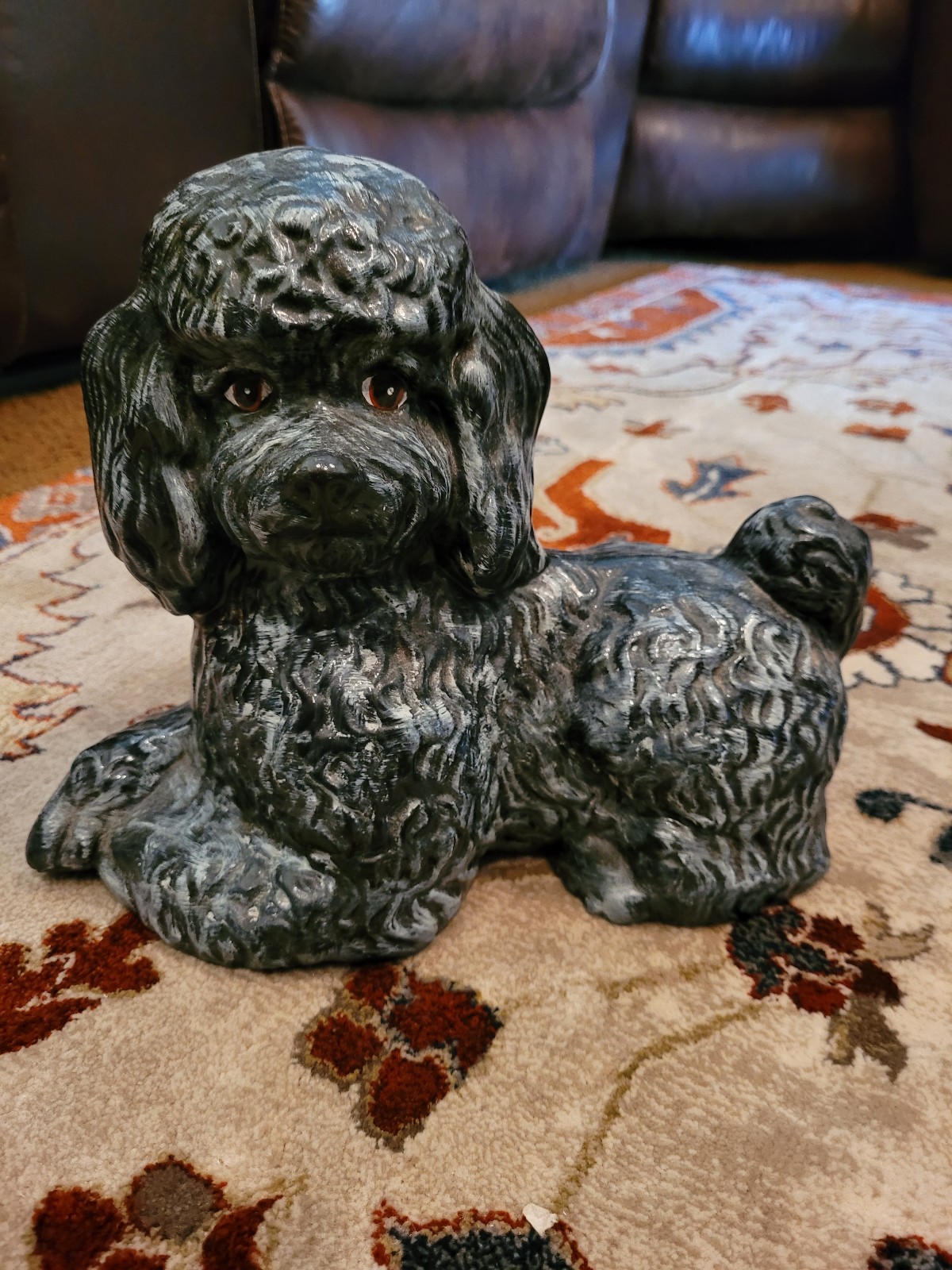 Vintage Ceramic poodle dog