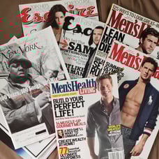 Mixed Lot of 8 Magazines (2009 - 2014) Esquire, Men's Health & NY Magazine