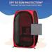 Personal mesh tent