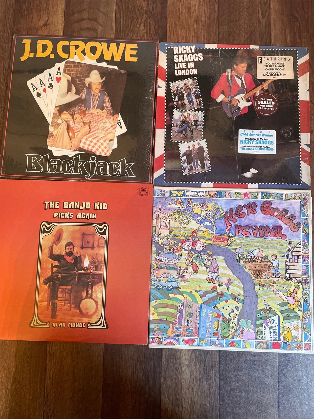 Bluegrass vinyl lot