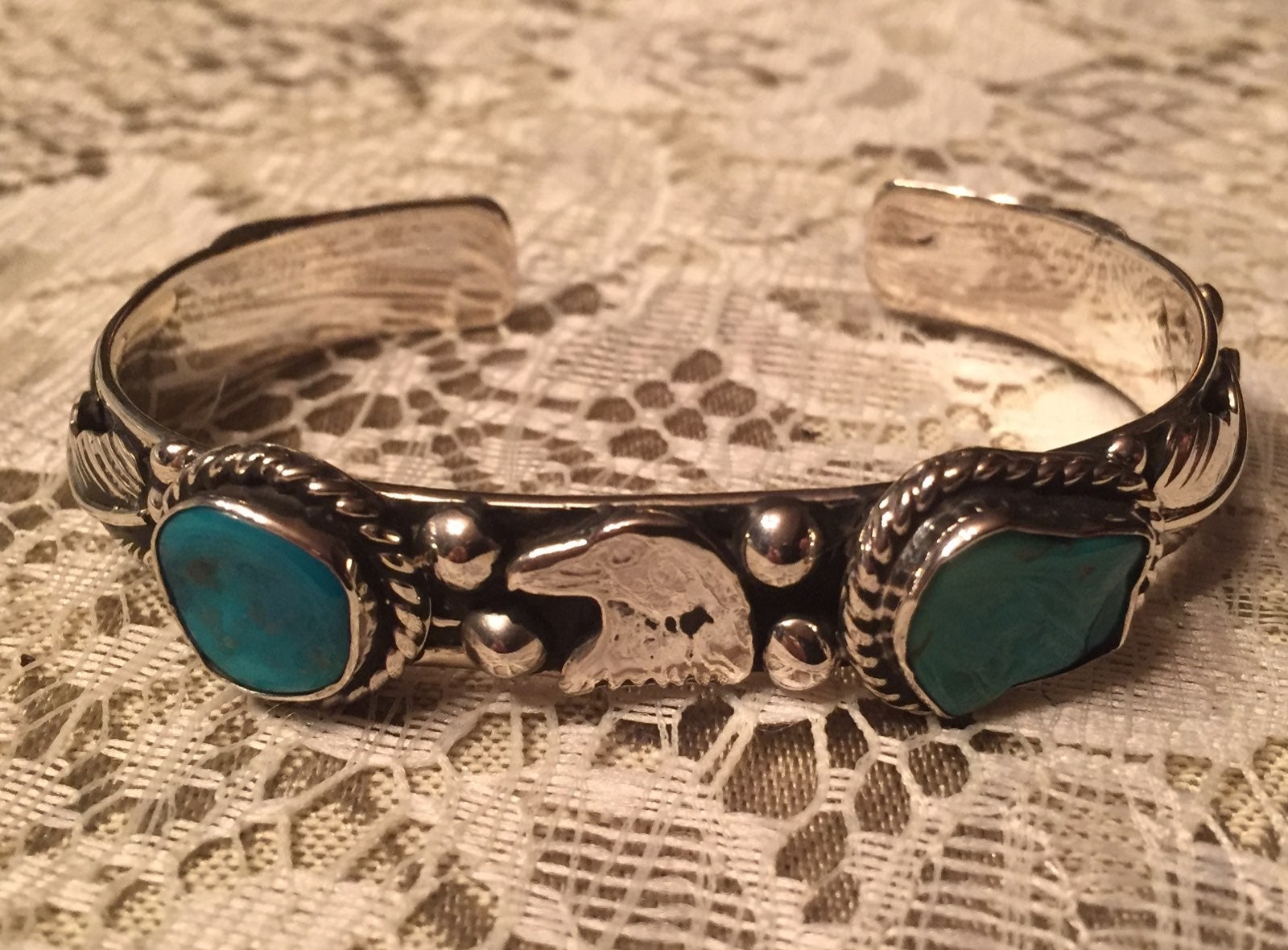 Eagle Turquoise cuff
