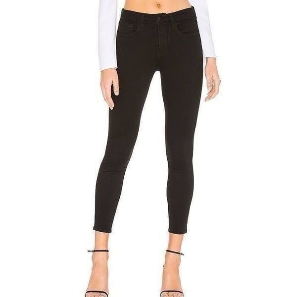 L’Agence black Margot high rise size 30 ankle skinny jeans