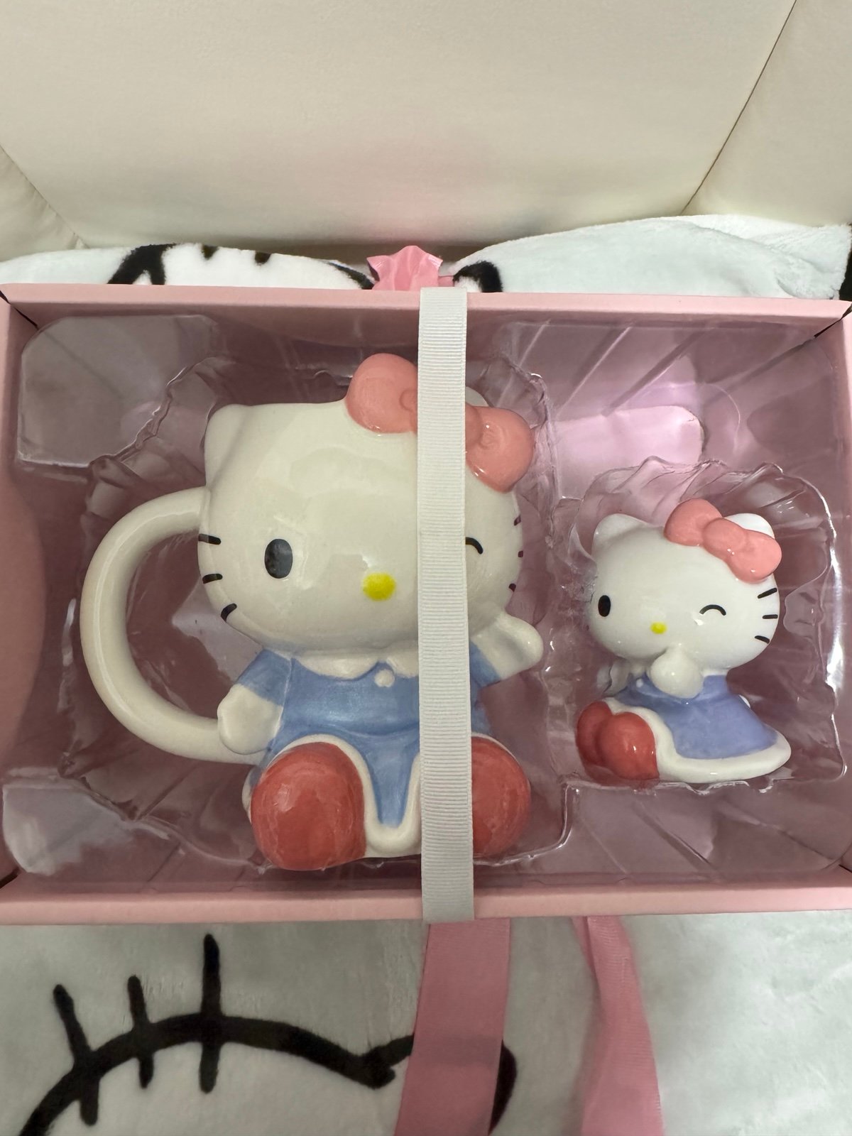 Blue Sky Clayworks Sanrio Hello Kitty Figural Mug and Figurine Gift Set