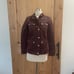 J. Crew Downtown Field Jacket Burgundy Waxed Cotton Jacket Women's XXXS