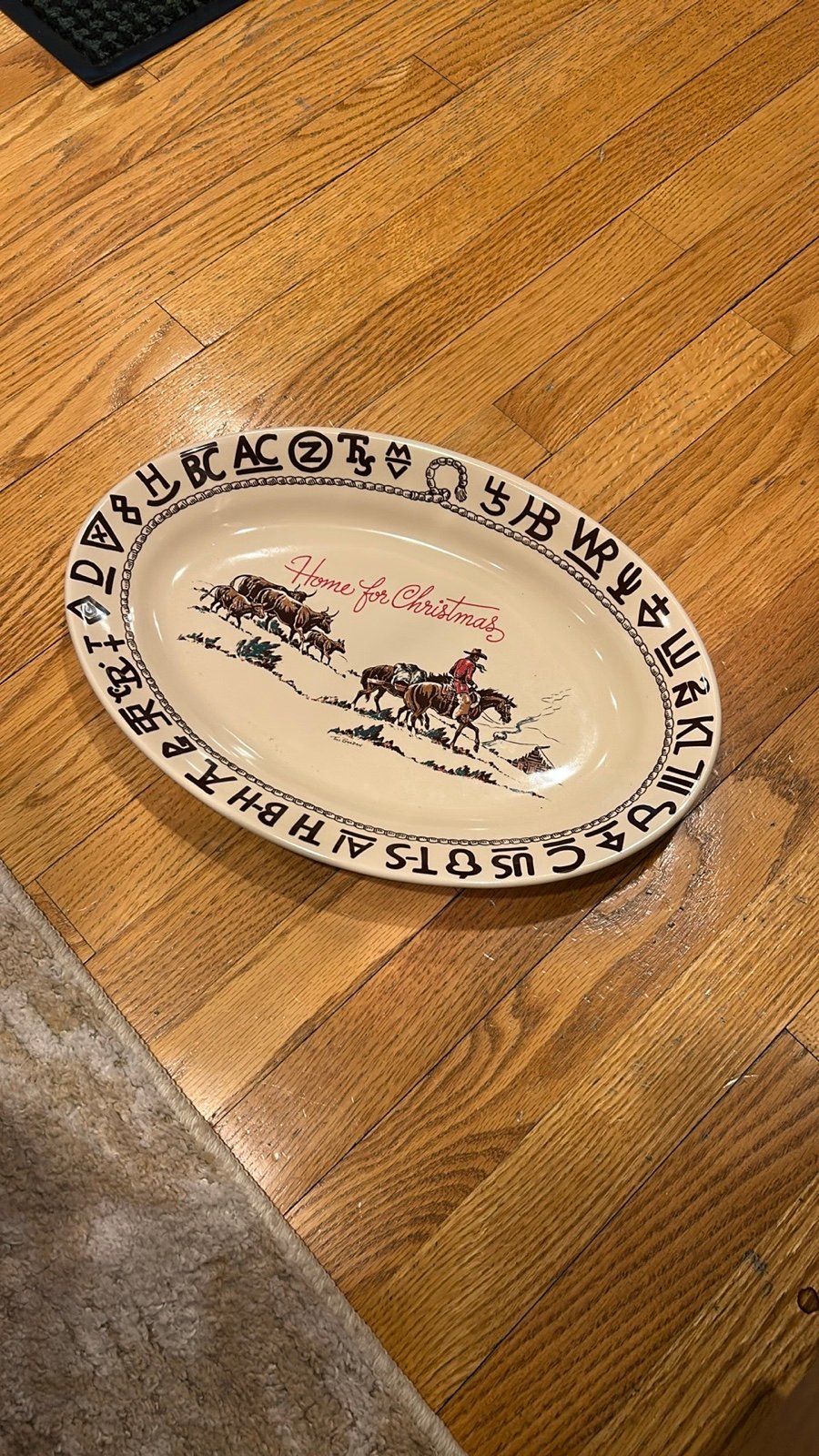 Western Christmas Platter