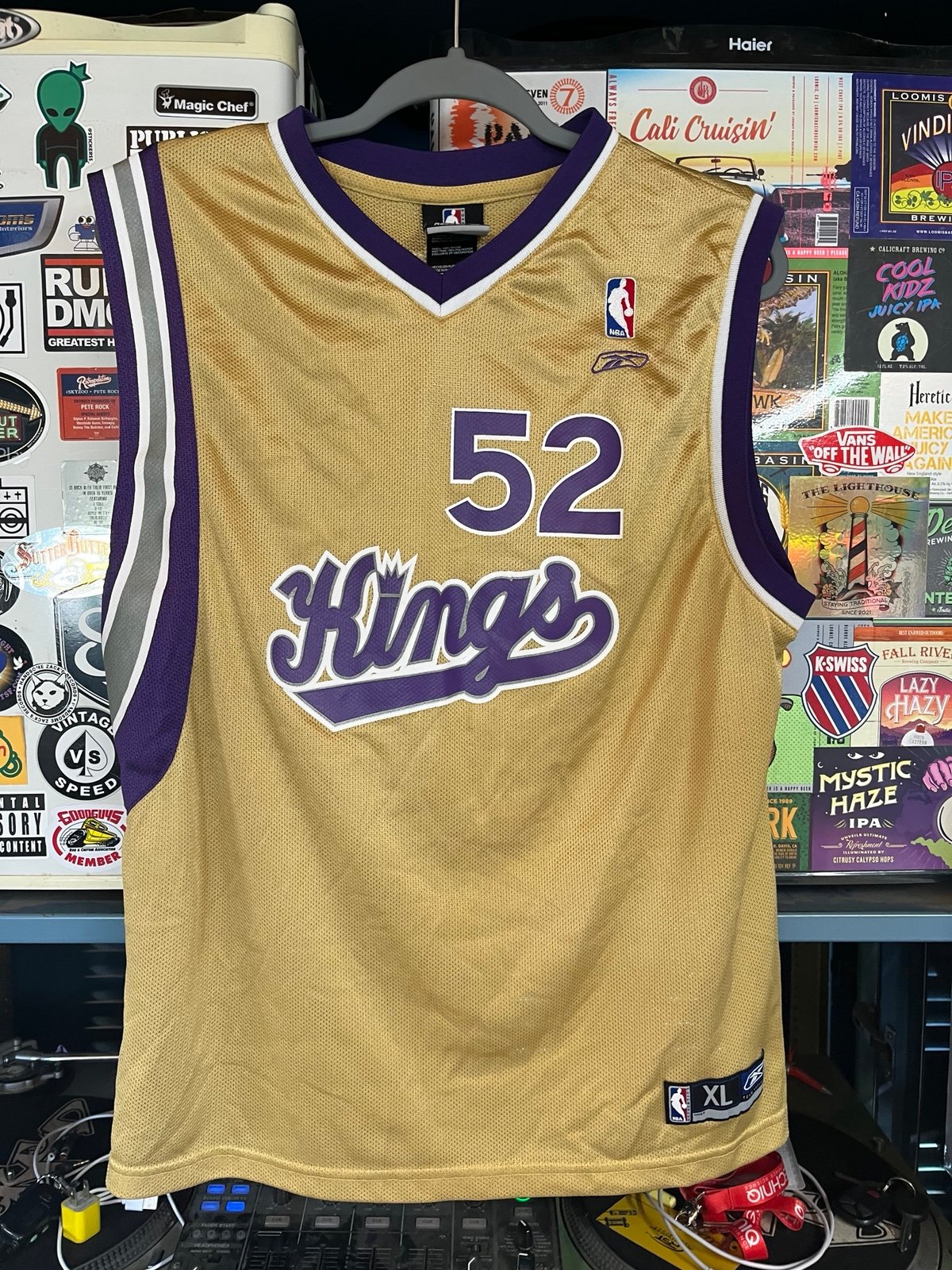 Y2K Sacramento Kings Brad Miller Reebok Jersey