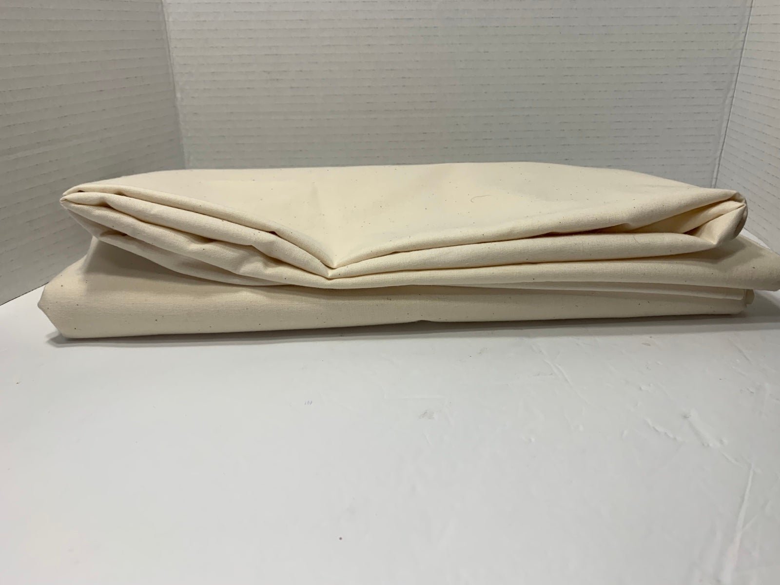 Fabric Cotton Muslin Off White One Piece 112” X 88”