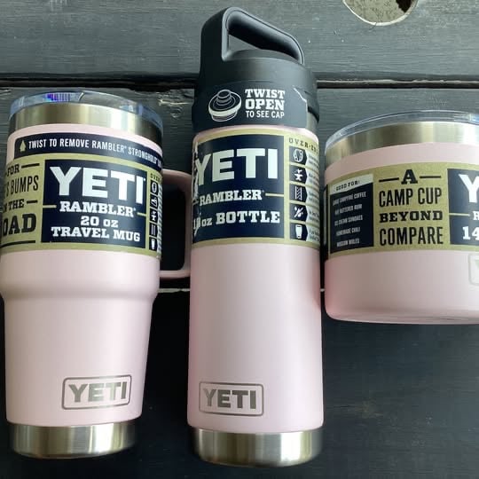 NWT Yeti Ice Pink Set 20oz Travel 18oz Bottle 14oz Mug Limited Edition