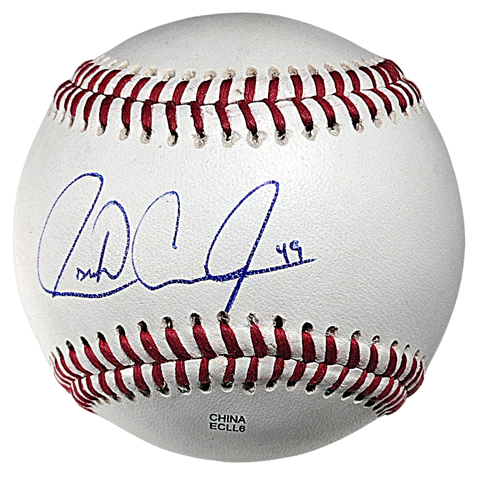 Isaiah Campbell Signed Baseball Seattle Mariners Exact Proof Photo COA Authentic