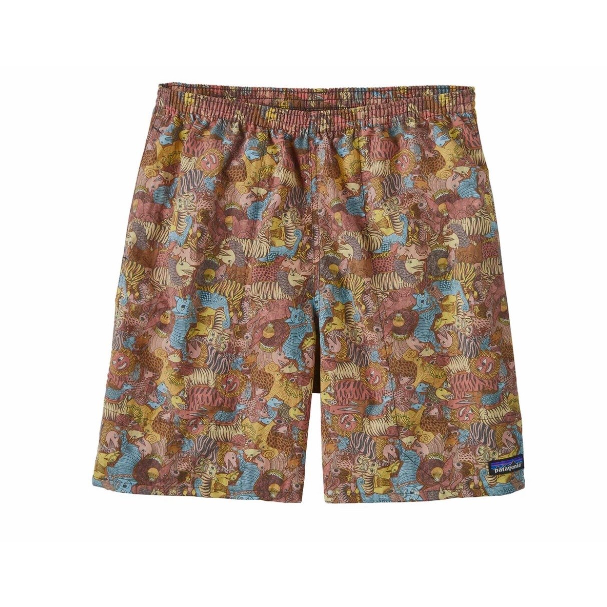 Patagonia Men's Baggies Longs 7 Siz MSafari Print