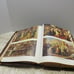 VTG Holy Bible KJV 1946 Tabbed Chapters Embossed Edges 8.5 xc 11.5 x 2 inch